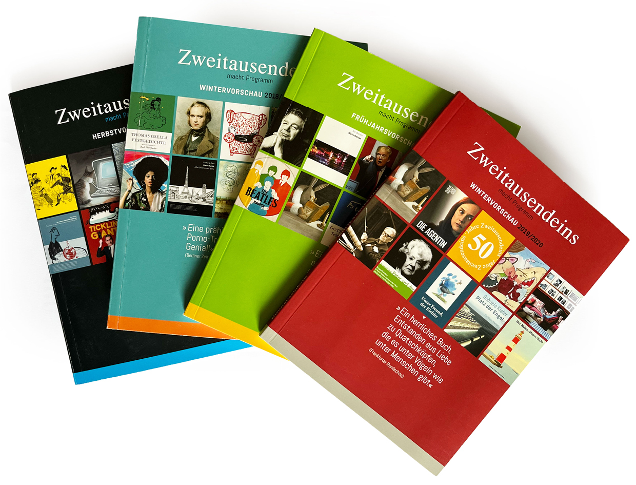 Zweitausendeins Verlagsprogramme