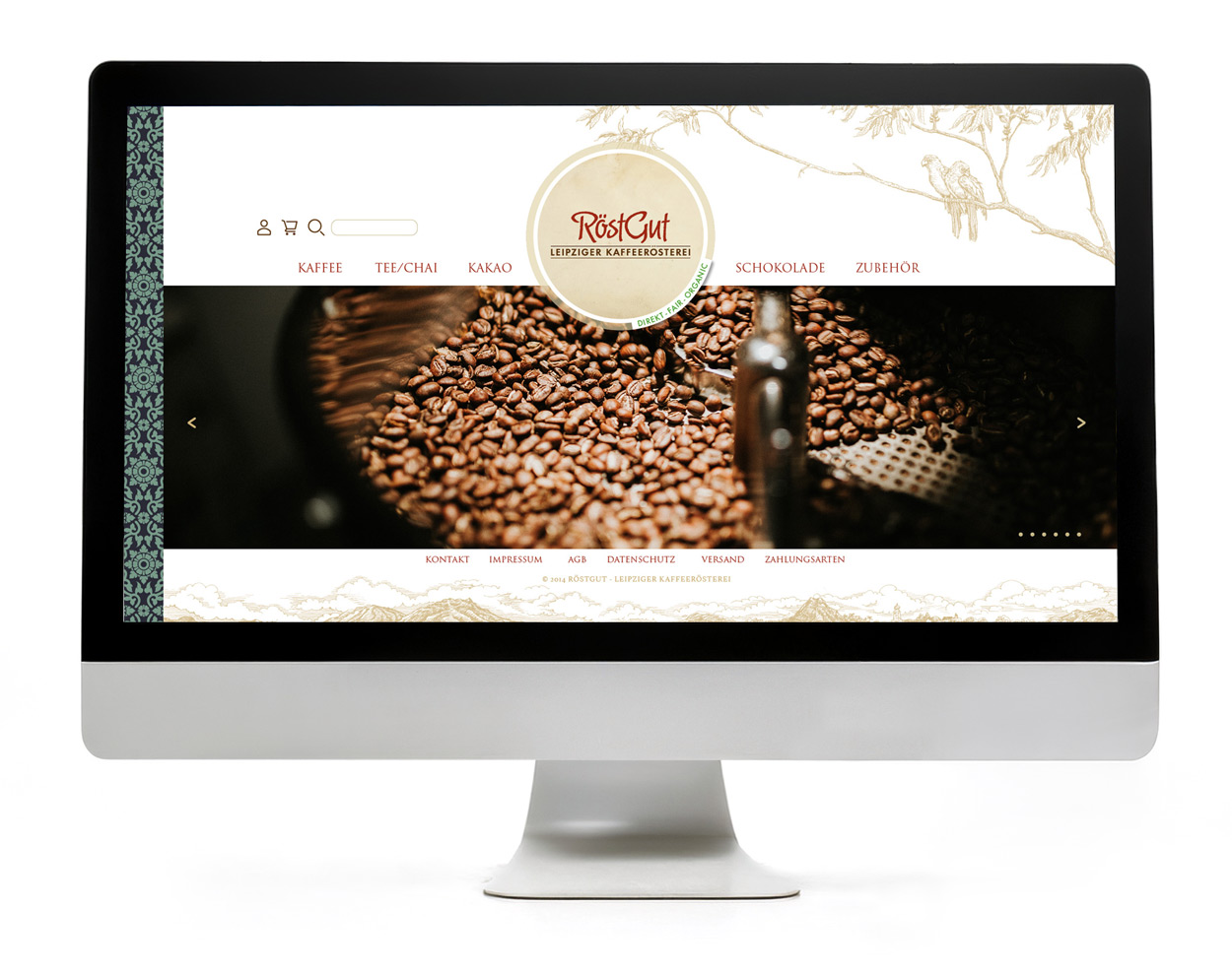 Röstgut Website